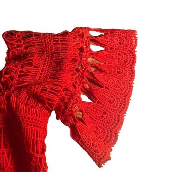 NWT Saylor x Free People Mariah Lace Dress (014) - Picture 8 of 14